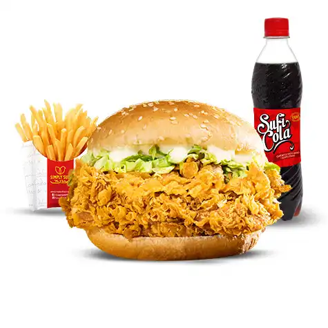 Combo (1) . 1 Chicken Burger ,1Drink